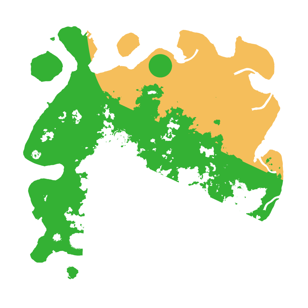 Biome Rust Map: Procedural Map, Size: 3500, Seed: 722304560