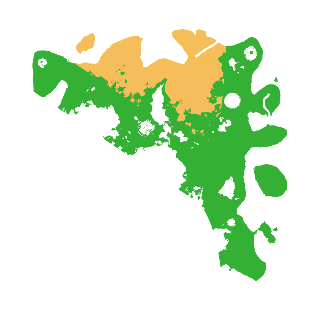 Biome Rust Map: Procedural Map, Size: 3500, Seed: 1274175767
