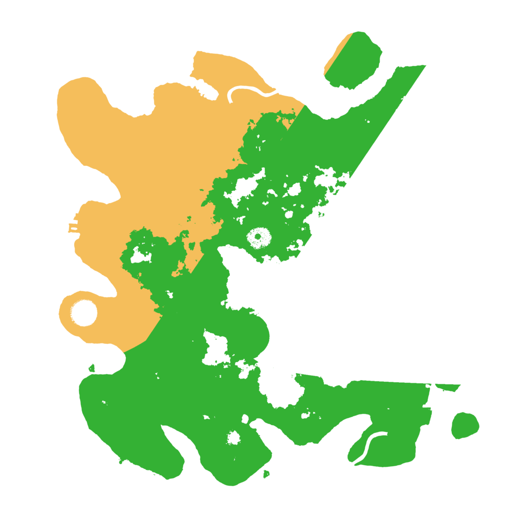 Biome Rust Map: Procedural Map, Size: 3500, Seed: 10021512