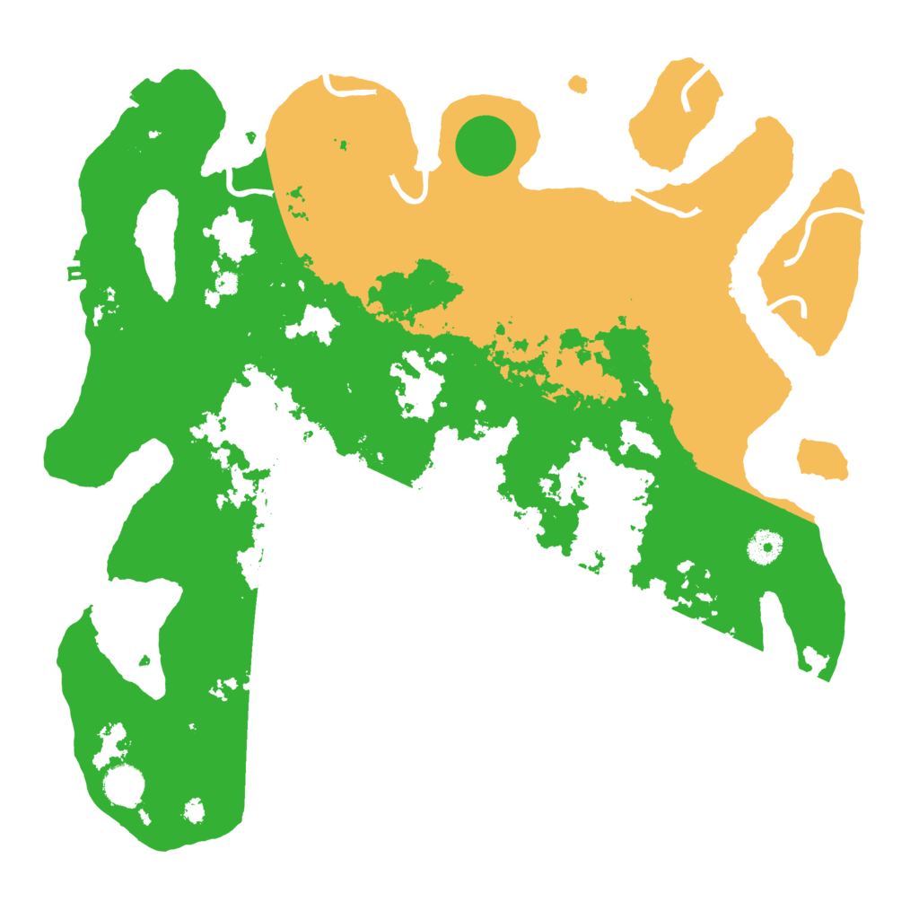 Biome Rust Map: Procedural Map, Size: 4000, Seed: 1246658463