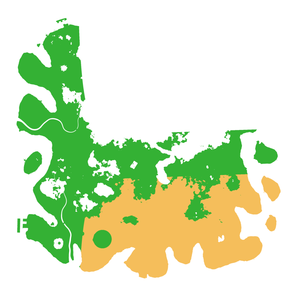 Biome Rust Map: Procedural Map, Size: 4250, Seed: 636580801