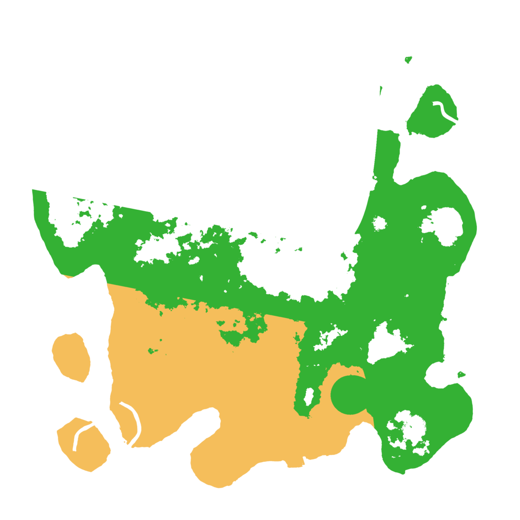 Biome Rust Map: Procedural Map, Size: 3500, Seed: 1116181922