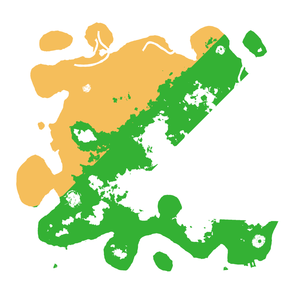 Biome Rust Map: Procedural Map, Size: 3500, Seed: 1829960950