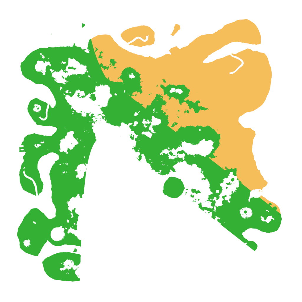 Biome Rust Map: Procedural Map, Size: 3900, Seed: 91375