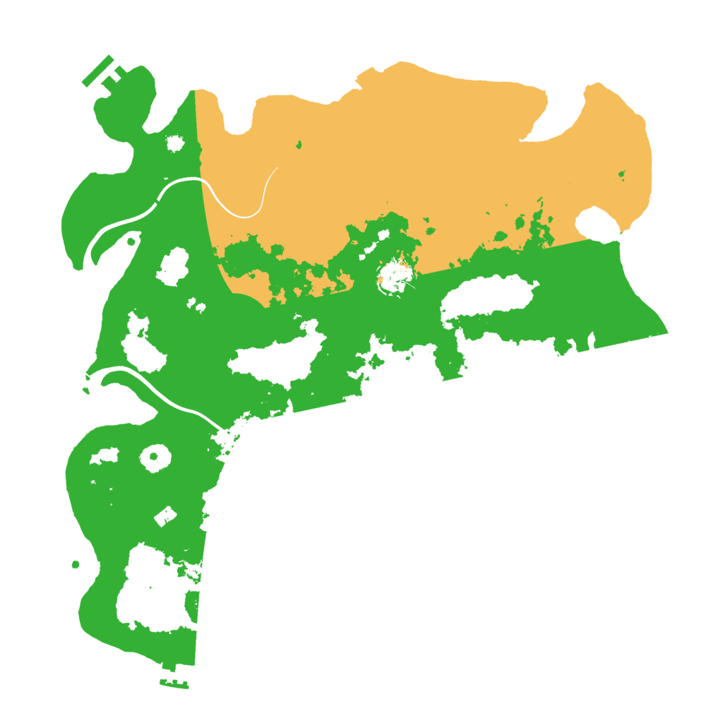 Biome Rust Map: Procedural Map, Size: 3750, Seed: 61114307