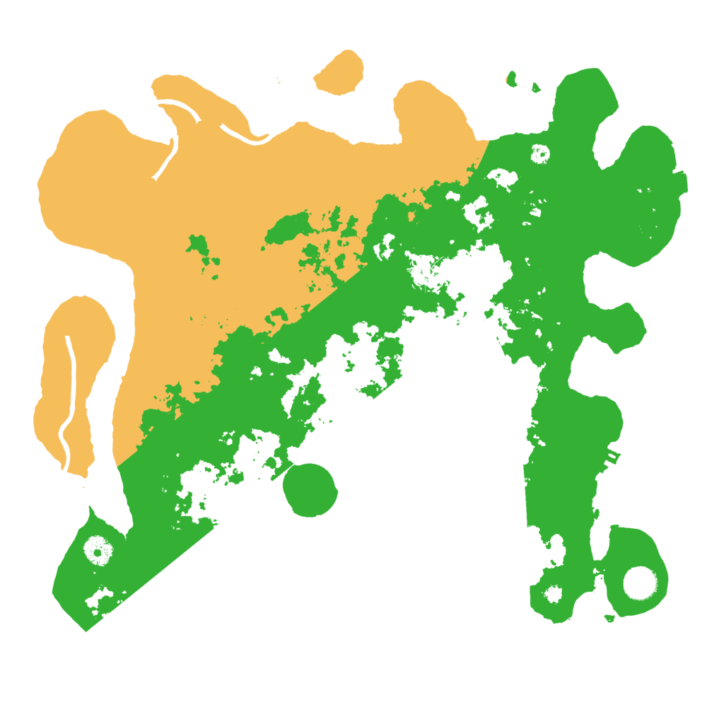 Biome Rust Map: Procedural Map, Size: 3800, Seed: 10252696