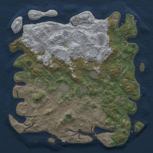 Thumbnail Rust Map: Procedural Map, Size: 4750, Seed: 504, 19 Monuments