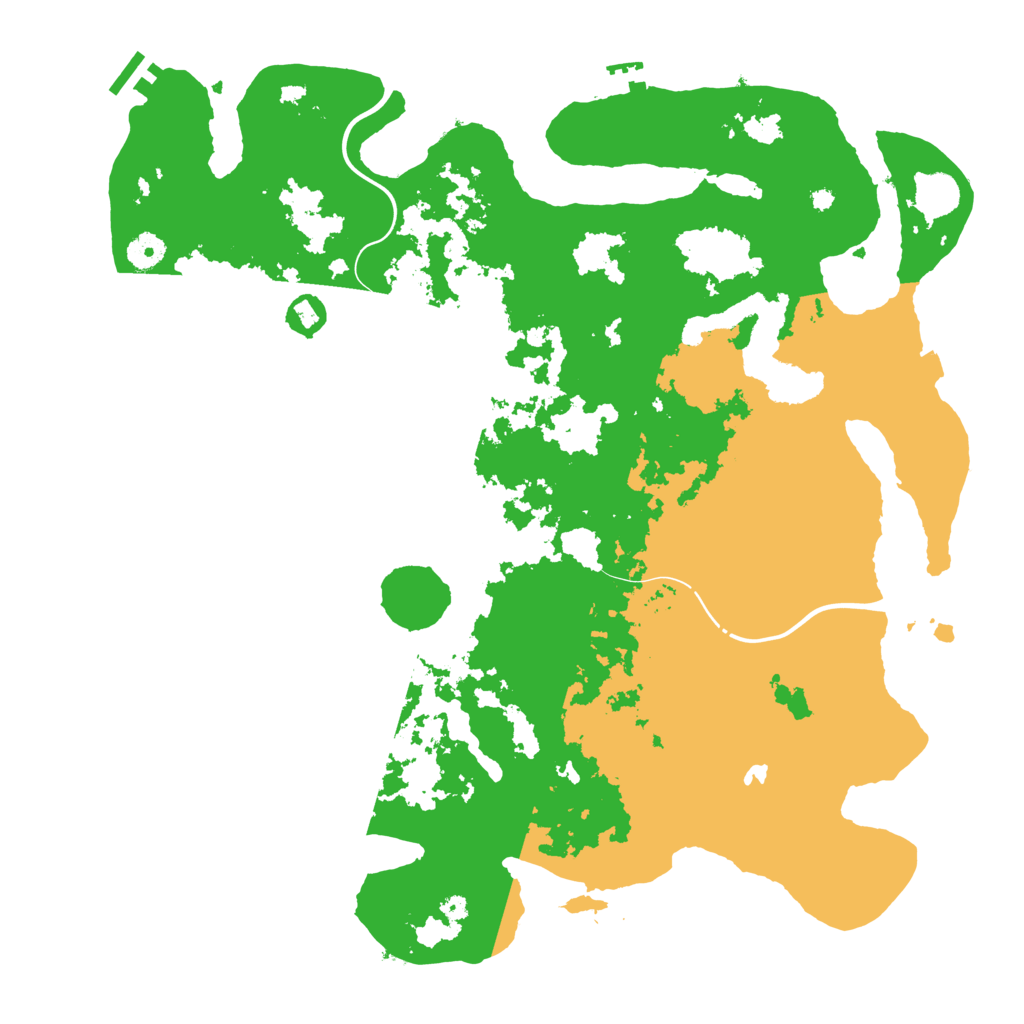 Biome Rust Map: Procedural Map, Size: 4250, Seed: 810933077