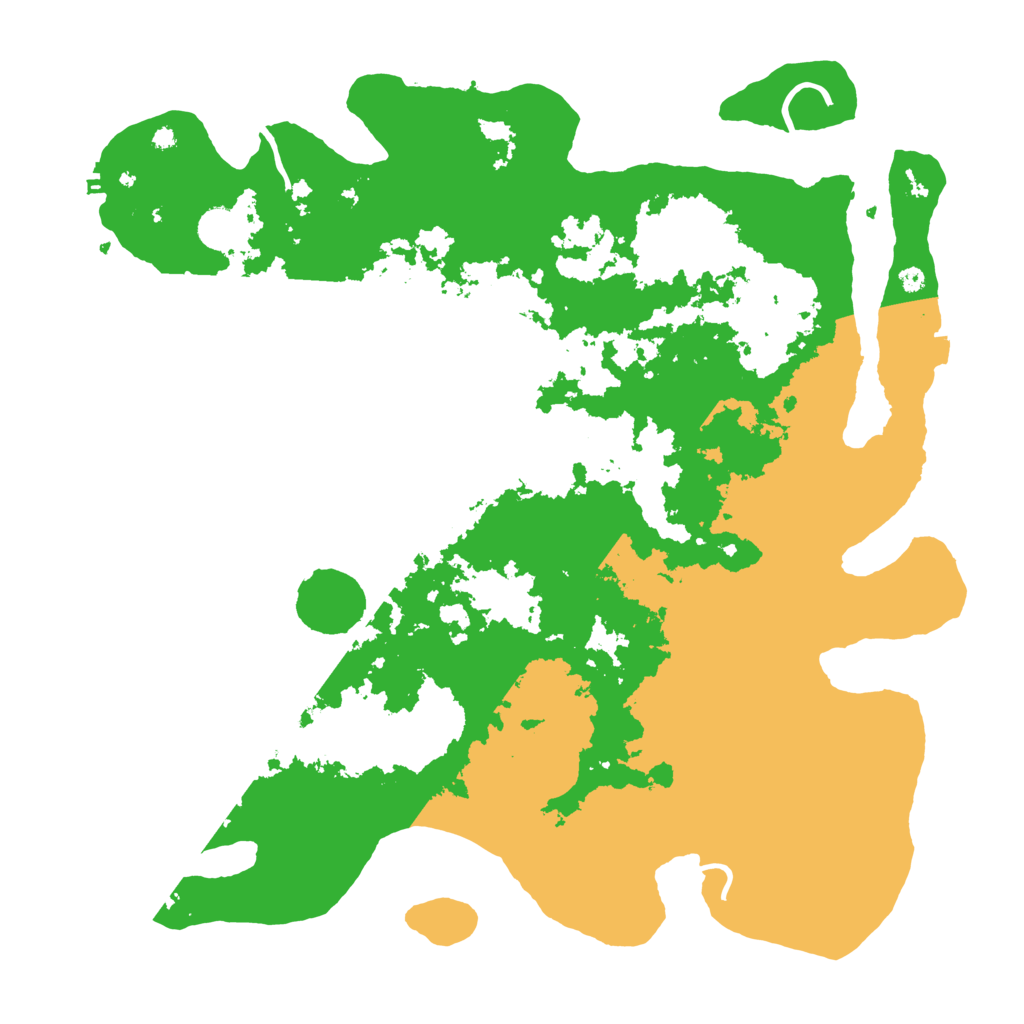 Biome Rust Map: Procedural Map, Size: 4250, Seed: 77390195
