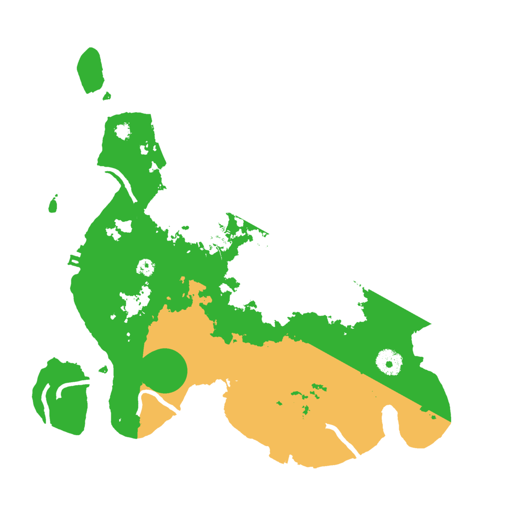 Biome Rust Map: Procedural Map, Size: 3000, Seed: 1487122687