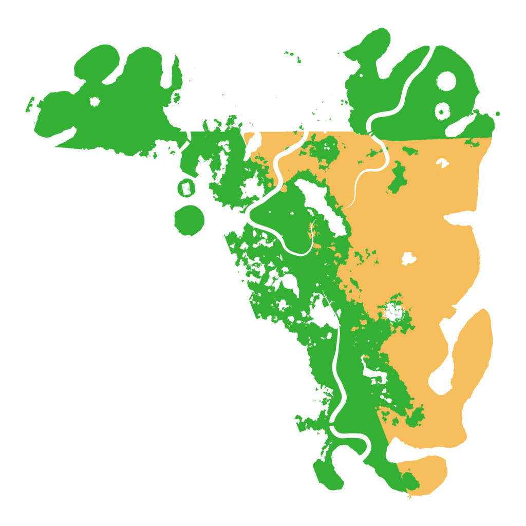 Biome Rust Map: Procedural Map, Size: 4800, Seed: 99837