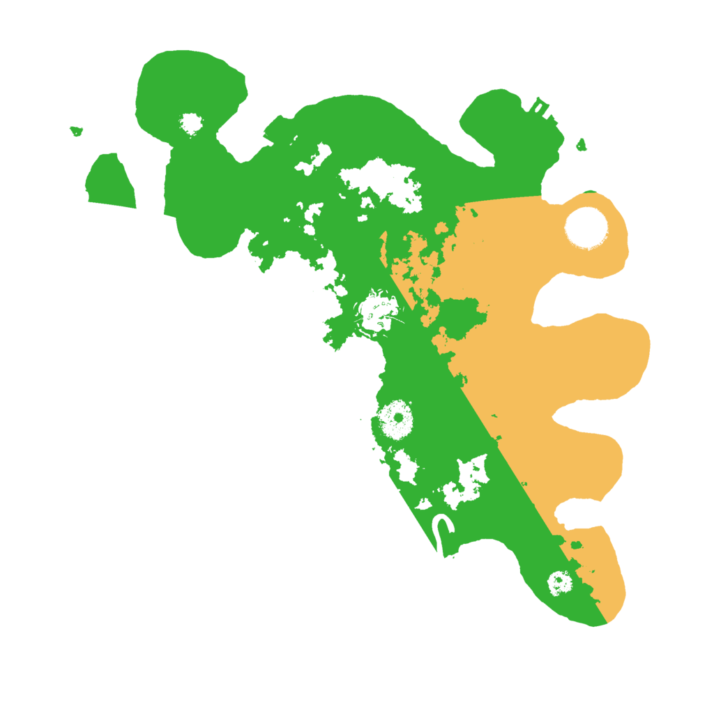 Biome Rust Map: Procedural Map, Size: 3000, Seed: 7524