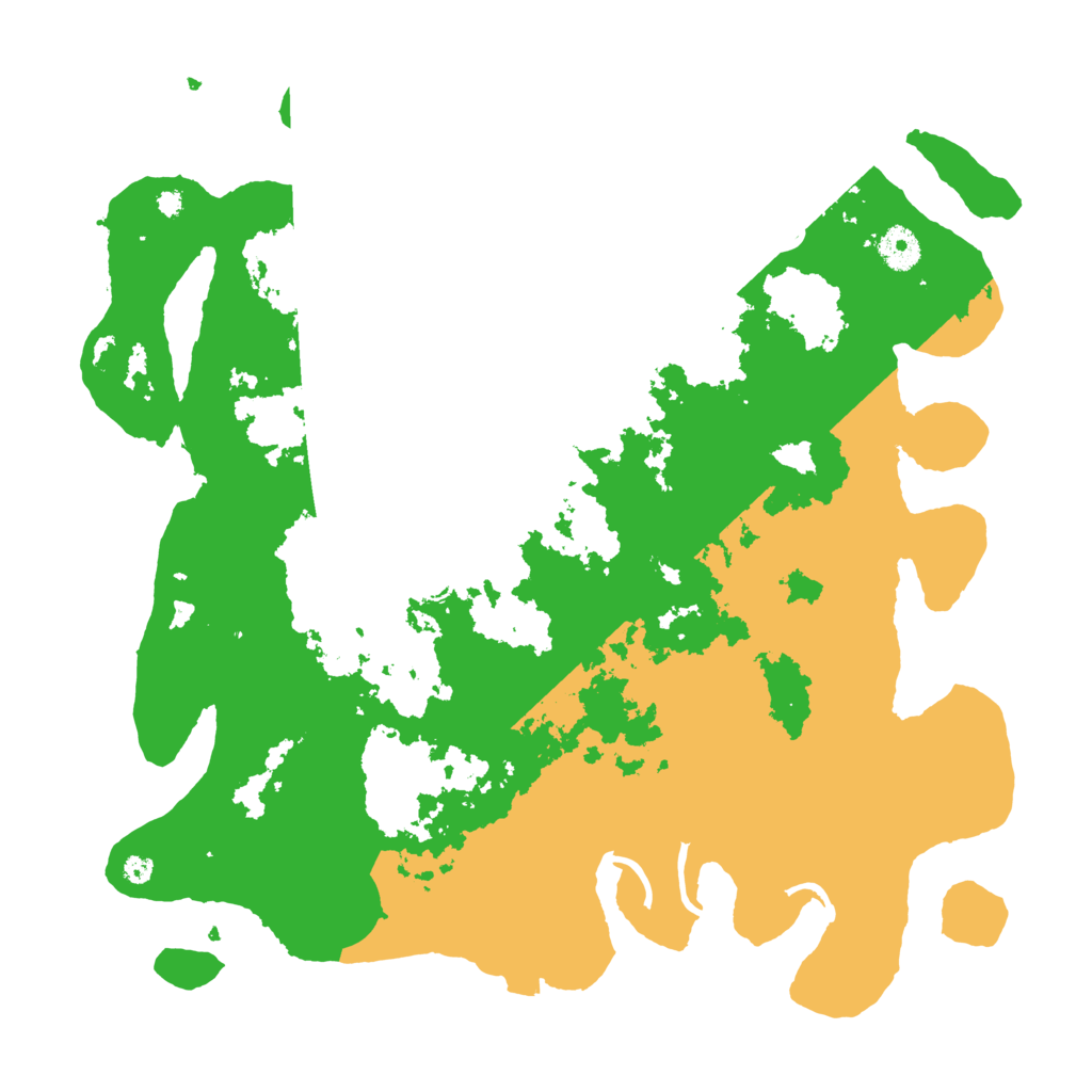 Biome Rust Map: Procedural Map, Size: 3900, Seed: 8647927