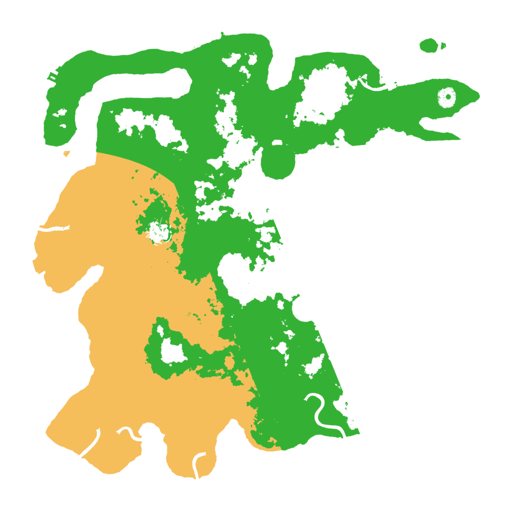 Biome Rust Map: Procedural Map, Size: 4050, Seed: 509342290