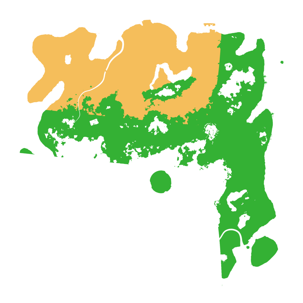 Biome Rust Map: Procedural Map, Size: 4000, Seed: 7812603