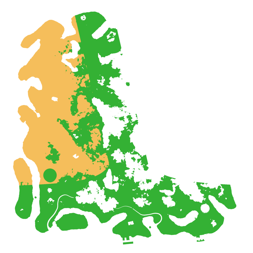 Biome Rust Map: Procedural Map, Size: 5000, Seed: 426