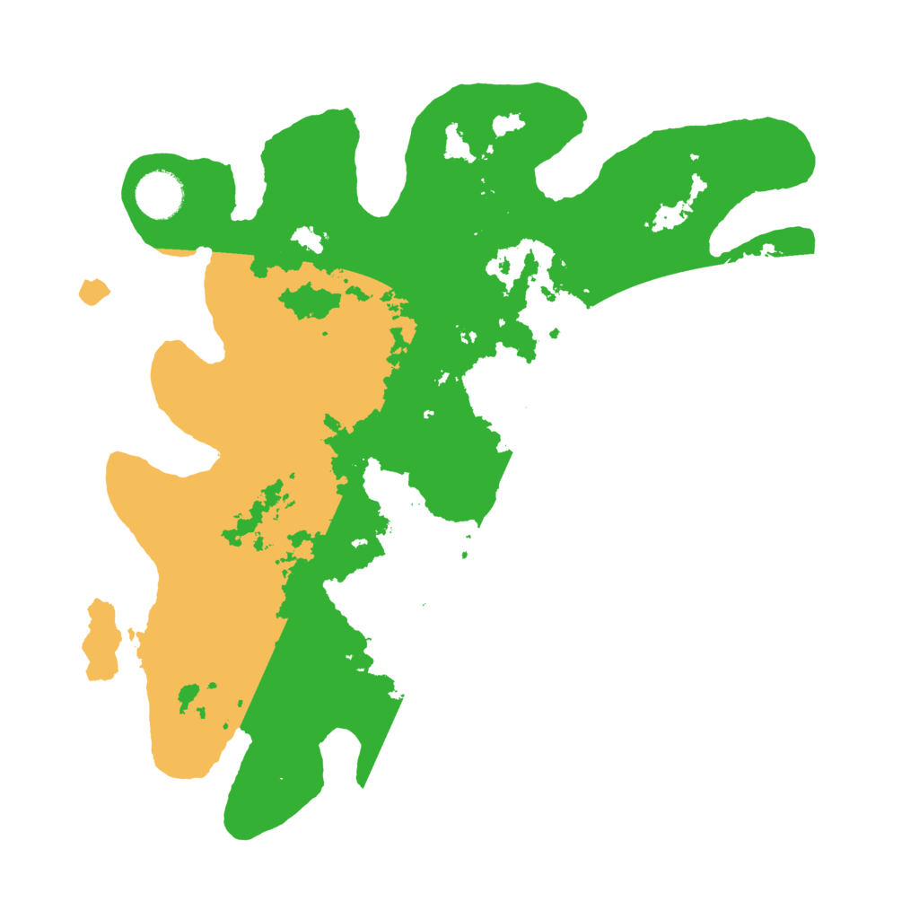 Biome Rust Map: Barren, Size: 3400, Seed: 10505282
