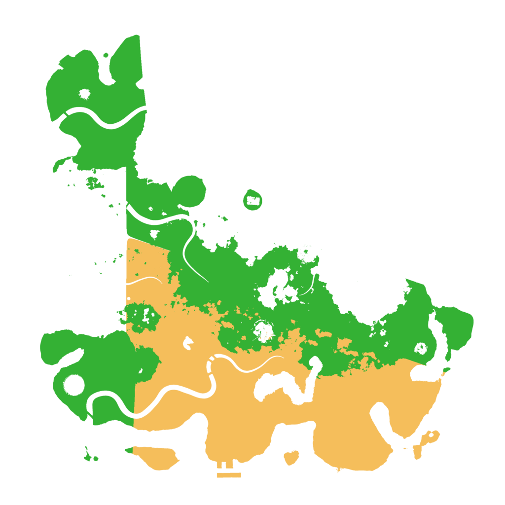 Biome Rust Map: Procedural Map, Size: 4250, Seed: 1284712703