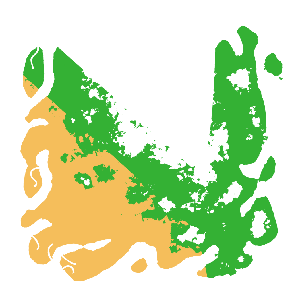 Biome Rust Map: Procedural Map, Size: 4400, Seed: 1446548359