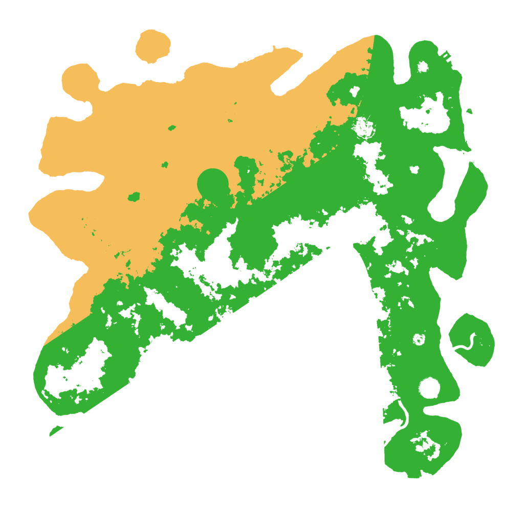 Biome Rust Map: Procedural Map, Size: 4400, Seed: 38446649