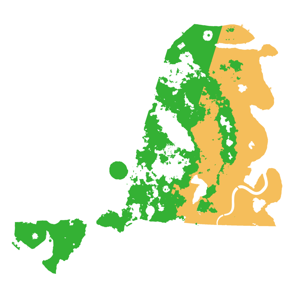 Biome Rust Map: Procedural Map, Size: 4500, Seed: 12081301