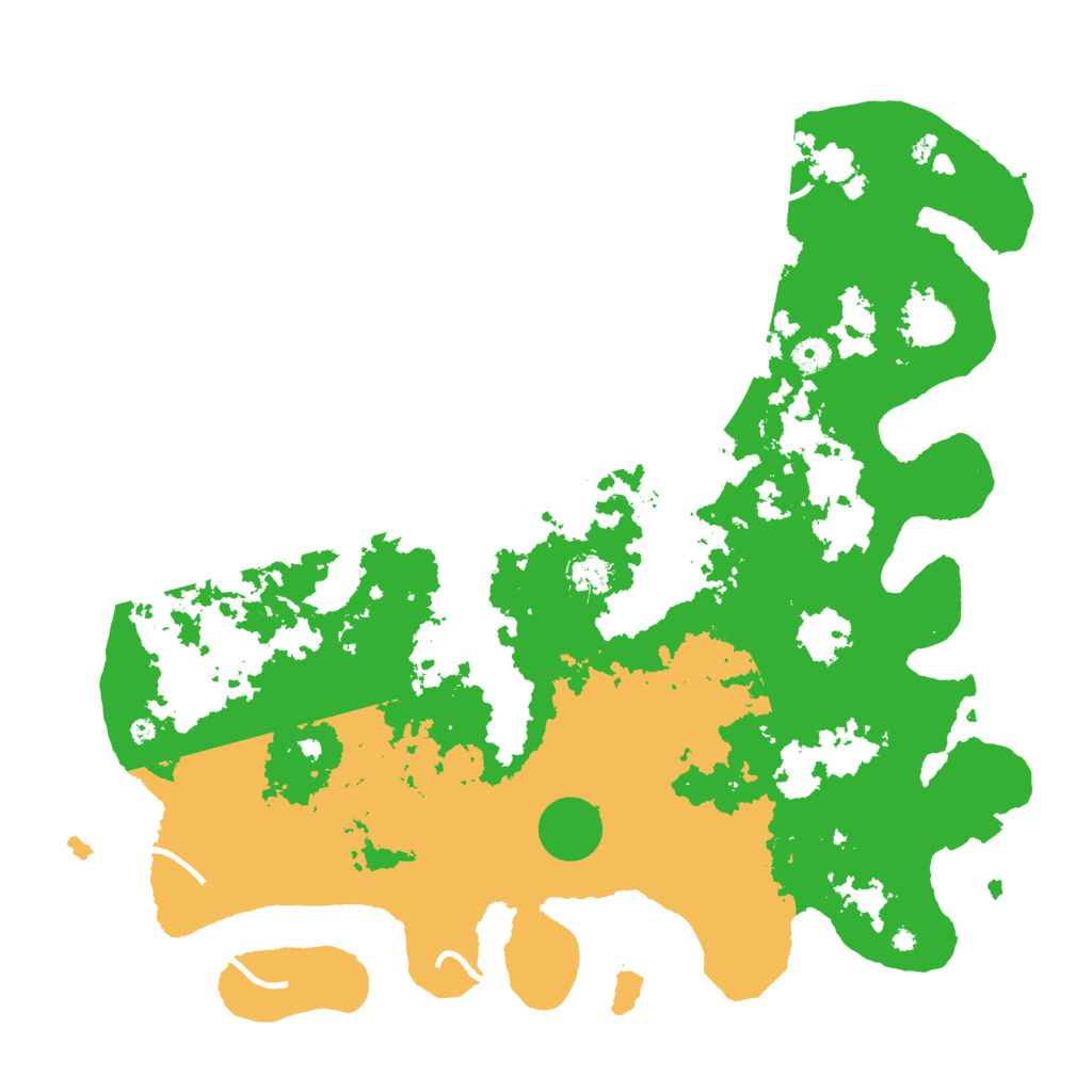 Biome Rust Map: Procedural Map, Size: 4500, Seed: 1129714257