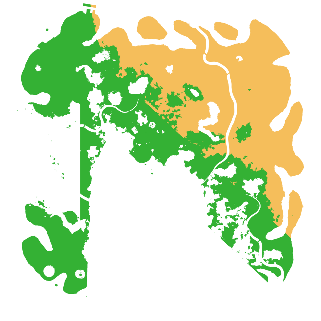Biome Rust Map: Procedural Map, Size: 5000, Seed: 983217