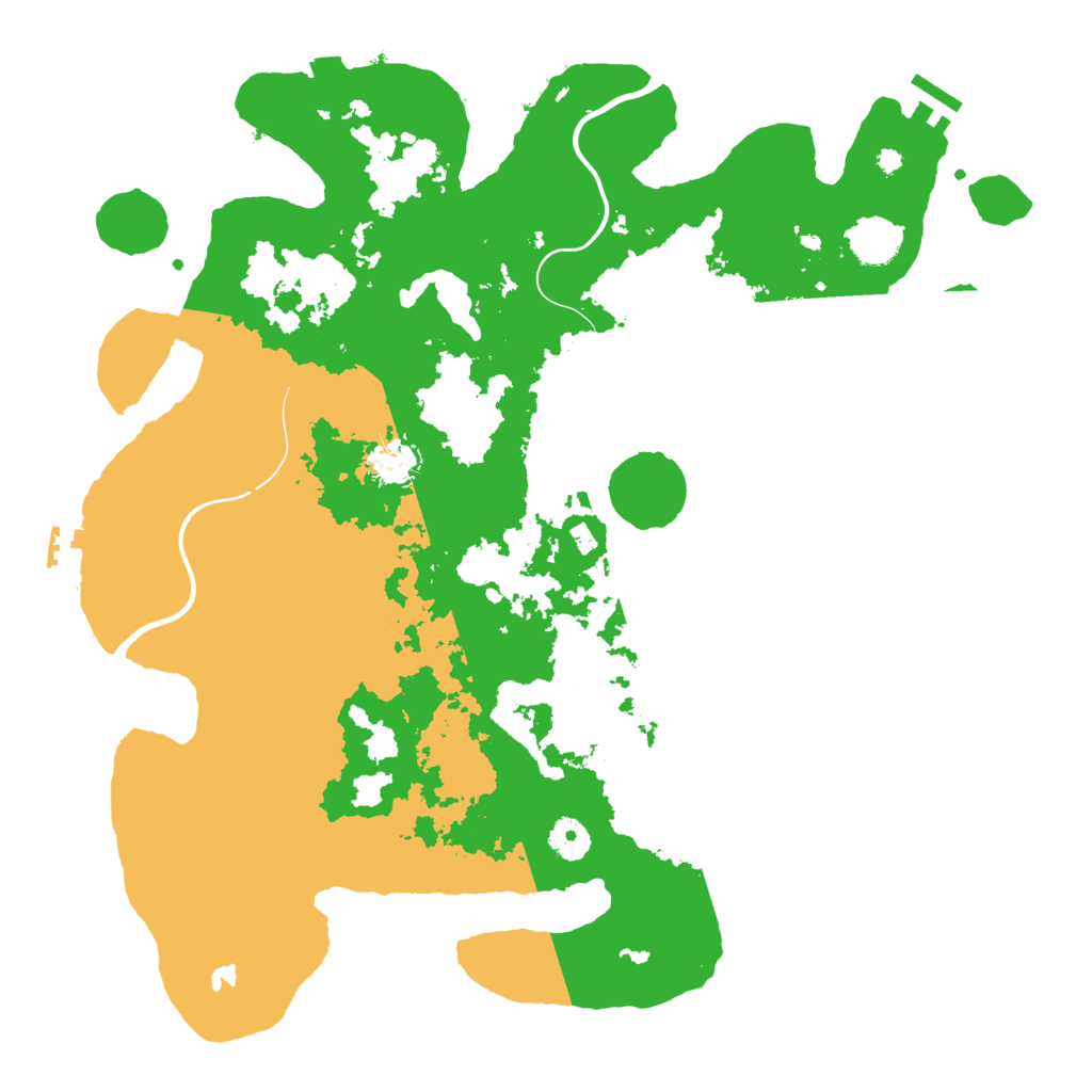 Biome Rust Map: Procedural Map, Size: 4000, Seed: 2408