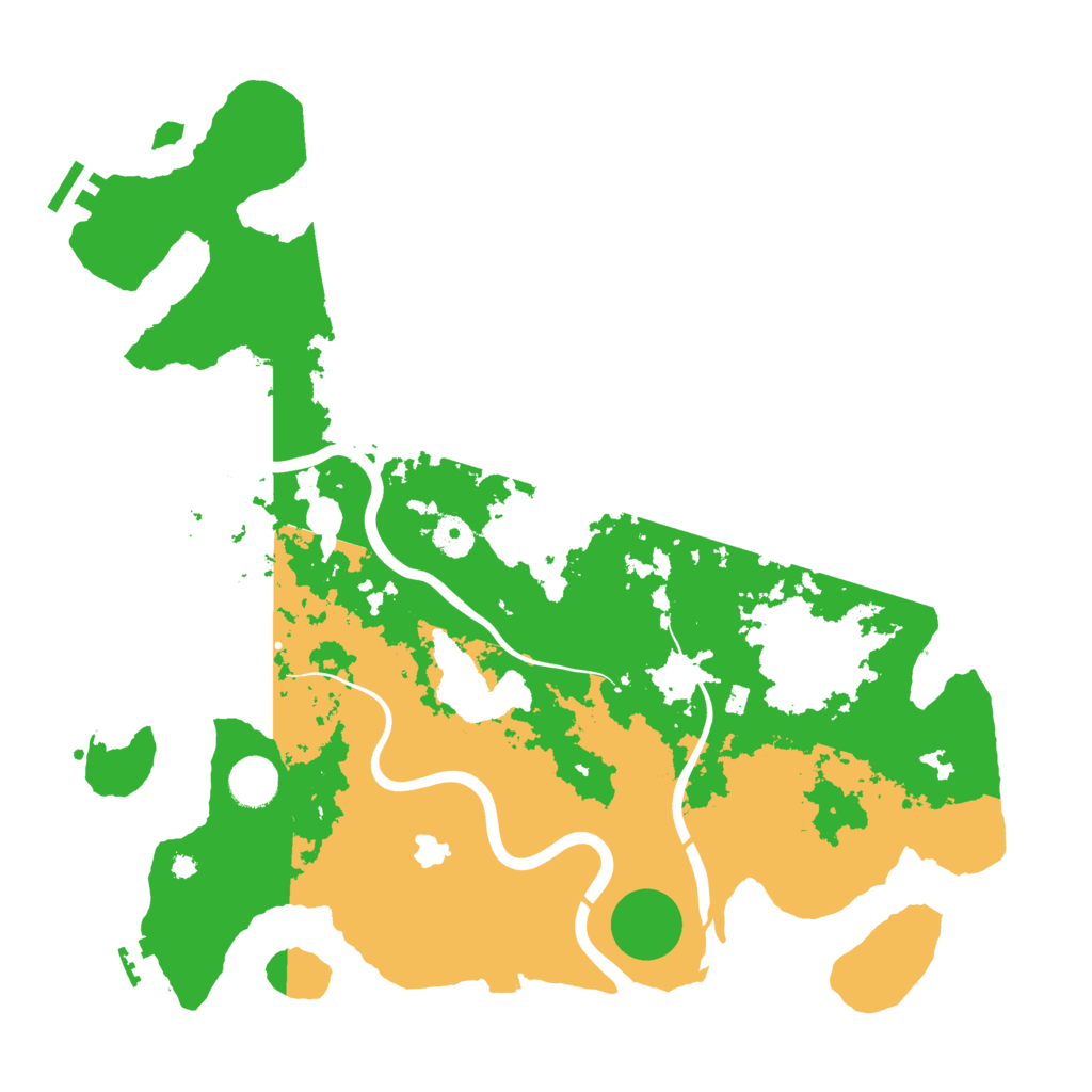 Biome Rust Map: Procedural Map, Size: 4050, Seed: 625105617