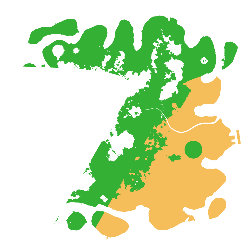 Biome Rust Map: Procedural Map, Size: 3750, Seed: 9212023