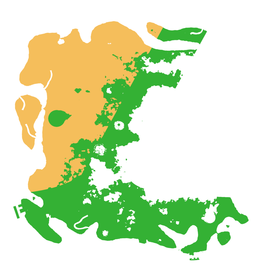 Biome Rust Map: Procedural Map, Size: 4250, Seed: 2118734604