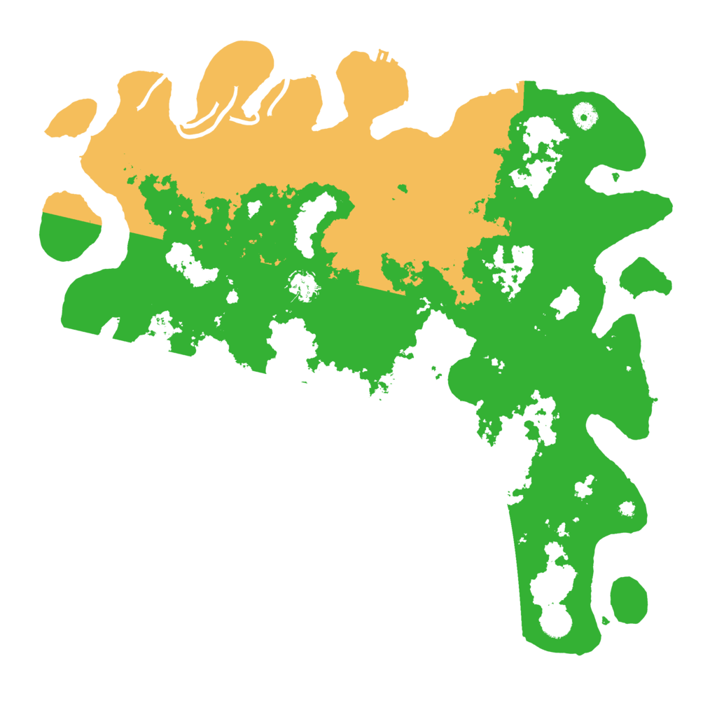 Biome Rust Map: Procedural Map, Size: 4250, Seed: 1245344386