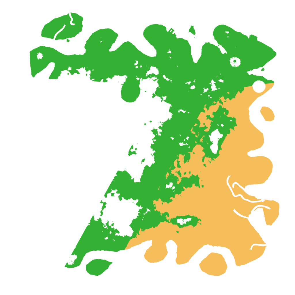 Biome Rust Map: Procedural Map, Size: 4300, Seed: 56062955