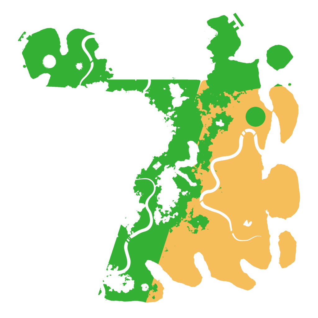 Biome Rust Map: Procedural Map, Size: 4250, Seed: 84628483