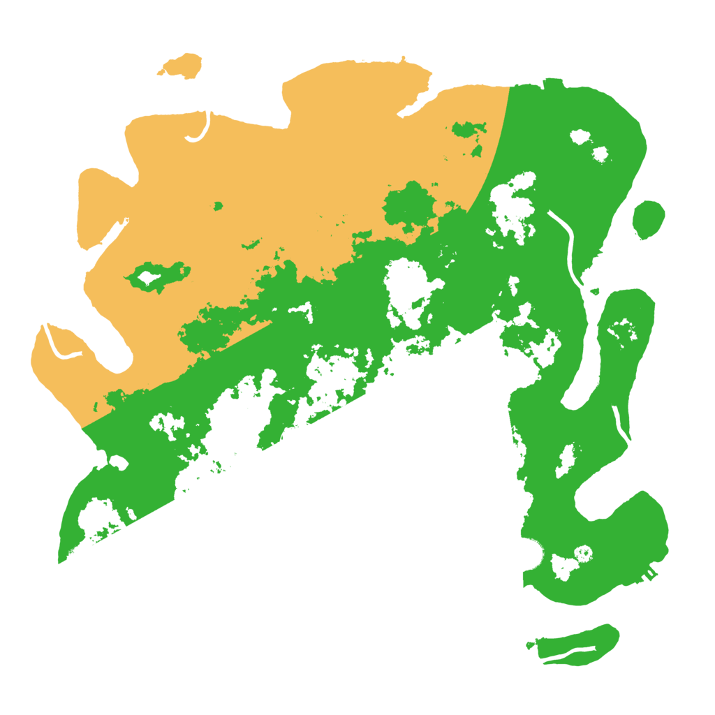 Biome Rust Map: Procedural Map, Size: 4250, Seed: 10661
