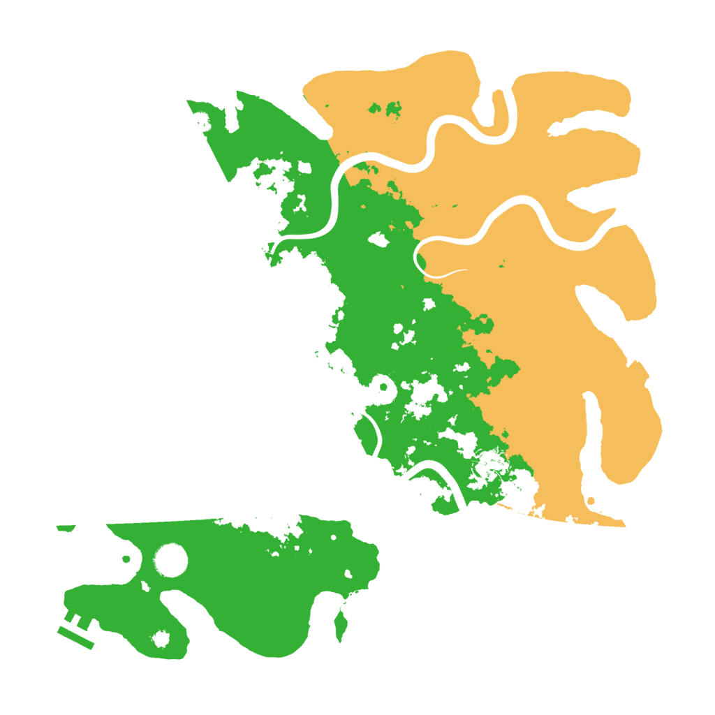 Biome Rust Map: Procedural Map, Size: 3750, Seed: 65743504