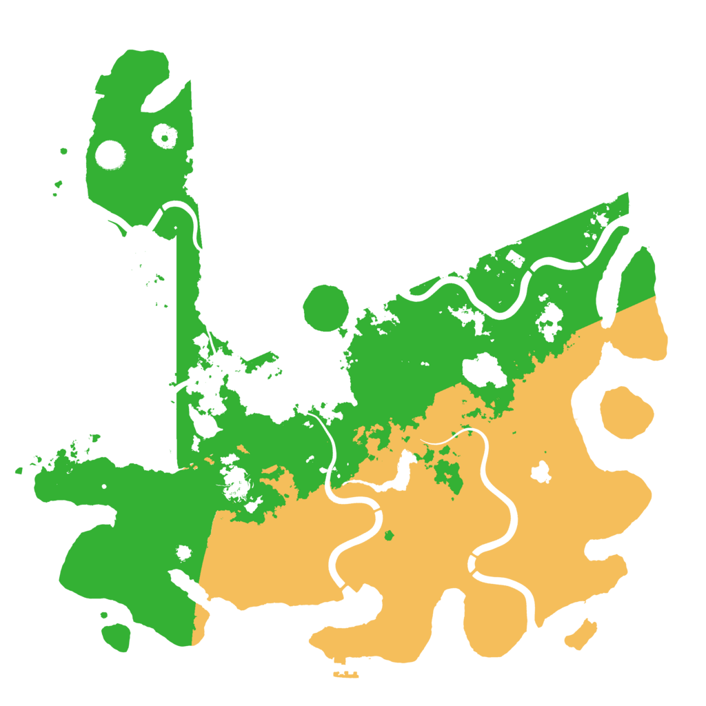 Biome Rust Map: Procedural Map, Size: 4250, Seed: 1742600775