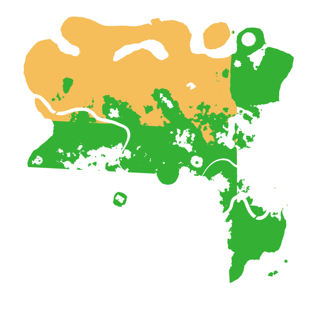 Biome Rust Map: Procedural Map, Size: 4000, Seed: 2116777