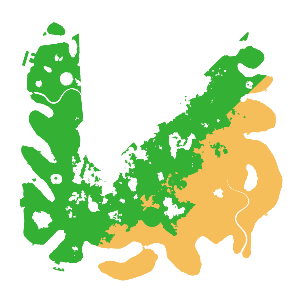 Biome Rust Map: Procedural Map, Size: 4000, Seed: 1899750984