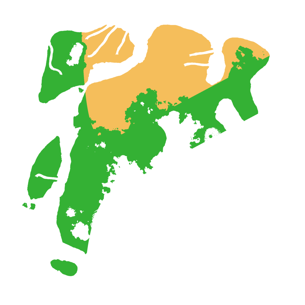 Biome Rust Map: Procedural Map, Size: 3000, Seed: 259517459