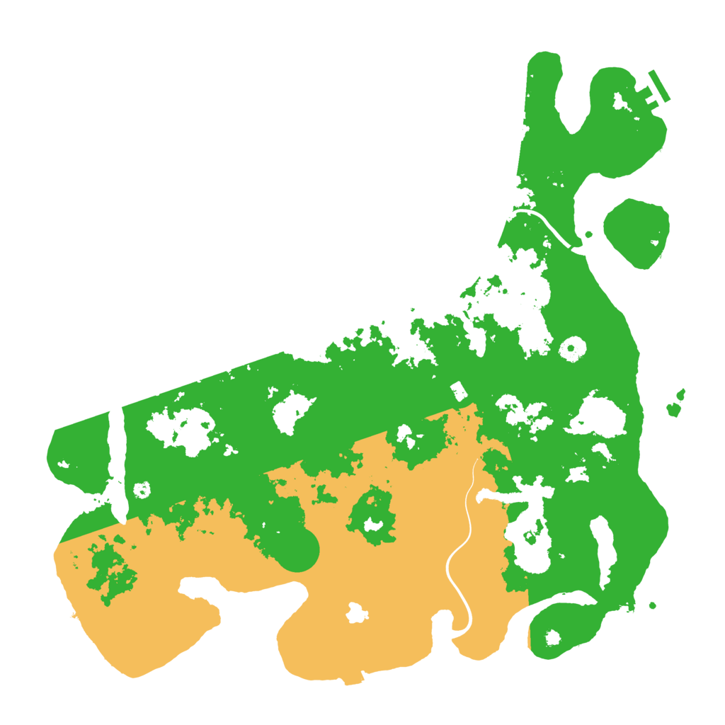 Biome Rust Map: Procedural Map, Size: 4250, Seed: 24547886