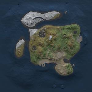 Thumbnail Rust Map: Procedural Map, Size: 2000, Seed: 787251137, 5 Monuments