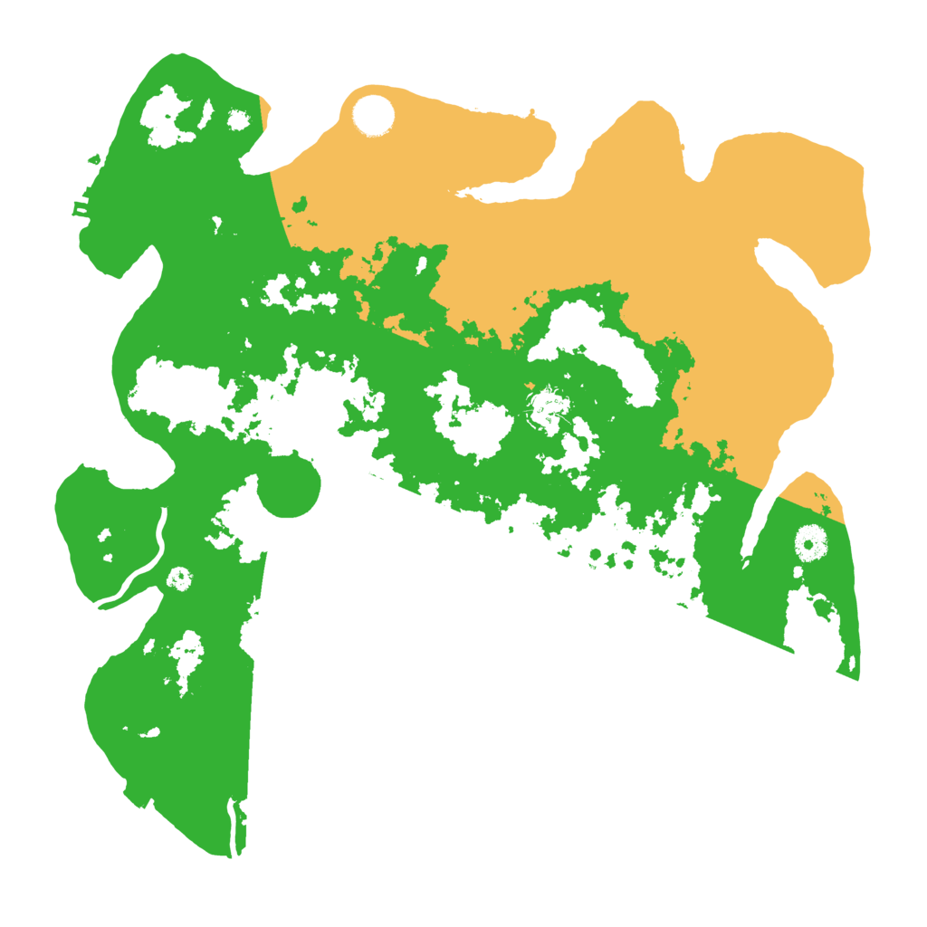 Biome Rust Map: Procedural Map, Size: 3950, Seed: 41415502