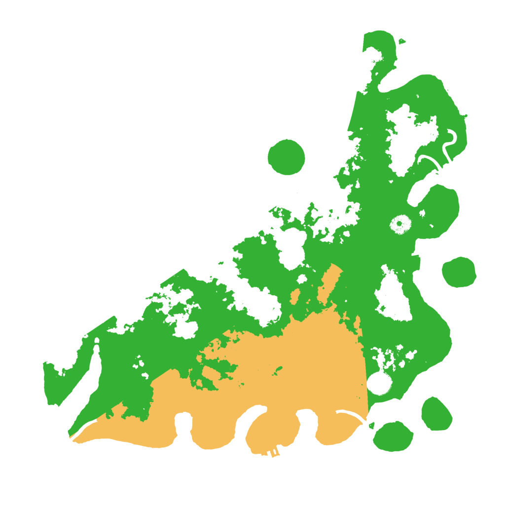 Biome Rust Map: Procedural Map, Size: 3850, Seed: 50014487