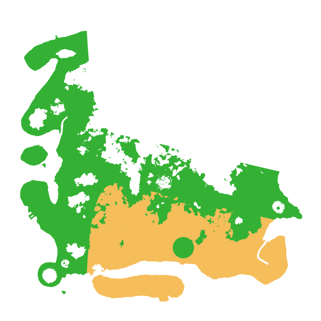 Biome Rust Map: Procedural Map, Size: 4000, Seed: 409291154