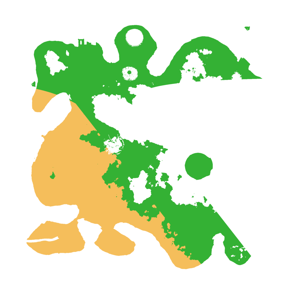 Biome Rust Map: Procedural Map, Size: 3000, Seed: 2348