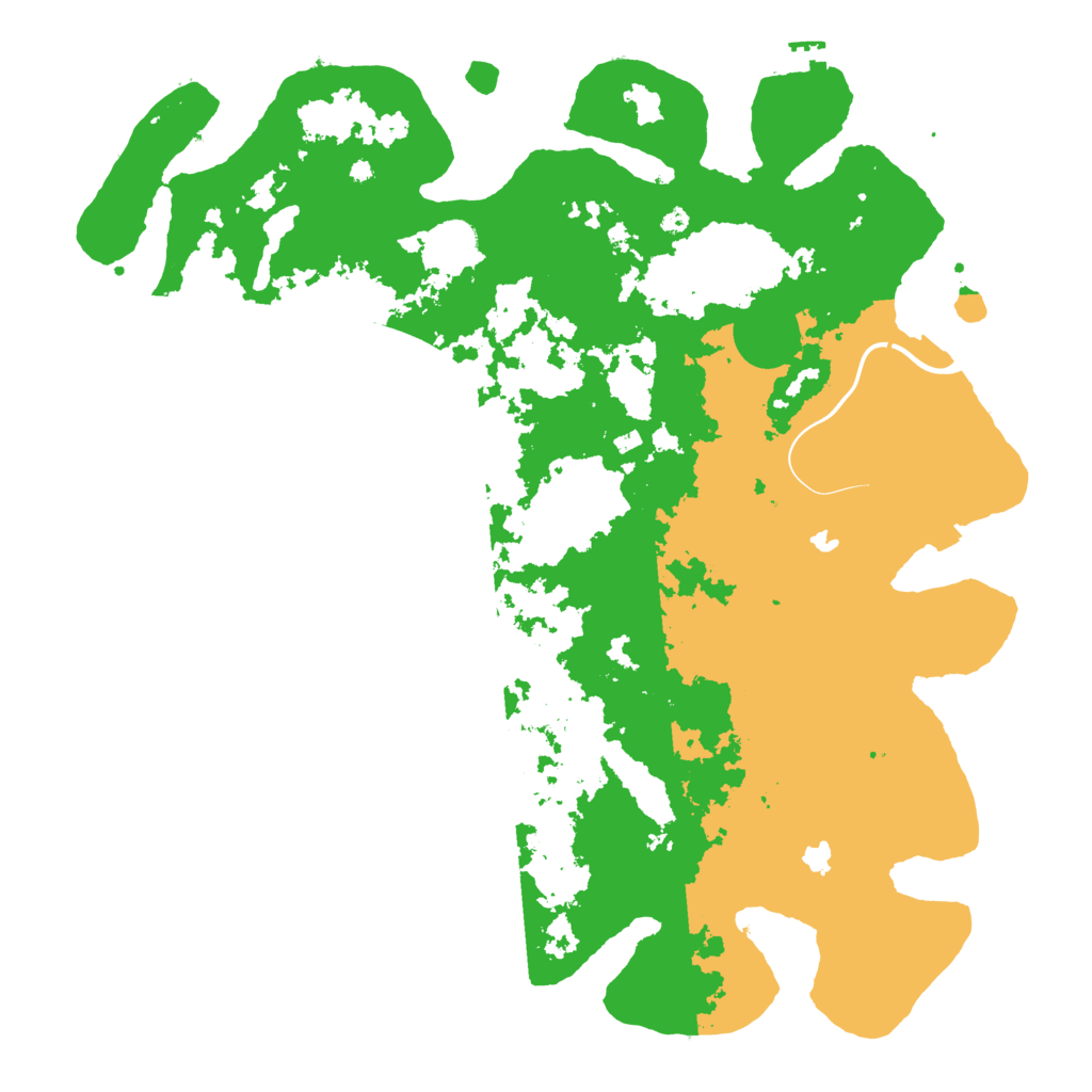 Biome Rust Map: Procedural Map, Size: 4500, Seed: 15687346