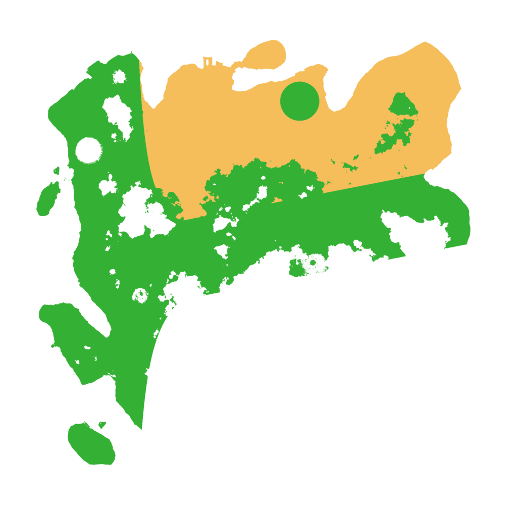 Biome Rust Map: Procedural Map, Size: 3500, Seed: 1876578952