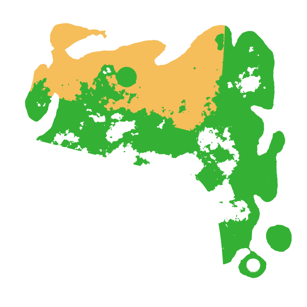 Biome Rust Map: Barren, Size: 4000, Seed: 2465