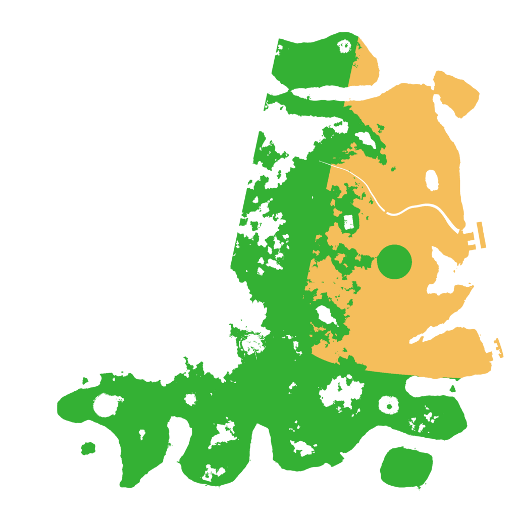 Biome Rust Map: Procedural Map, Size: 3950, Seed: 243859310